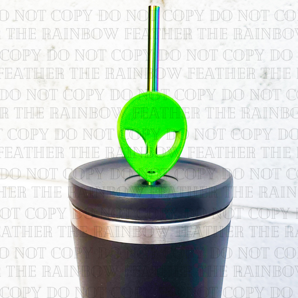 Alien Straw Topper