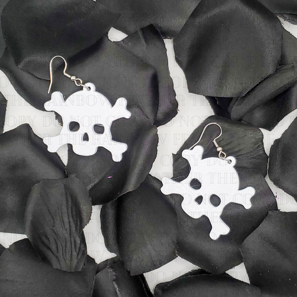 Skull and Cross Bones Earrings
