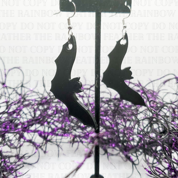 Bat Dangle Earrings