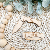 Wooden Personalized Knife Wholesale