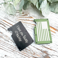Father's Day Engraved Wallet Wholesale
