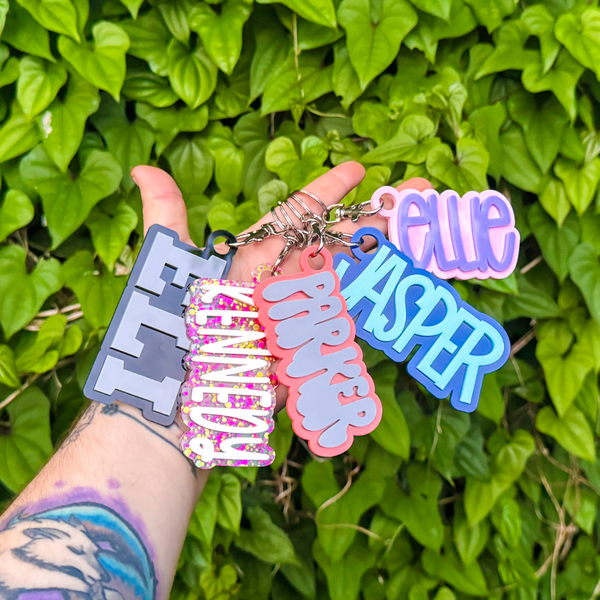 Personalized Keychain/Backpack Tag Wholesale