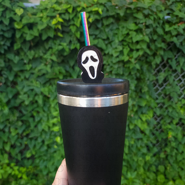 Scary Movie Straw Topper