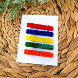 Personalized Acrylic Hair Clip Multi-Pack