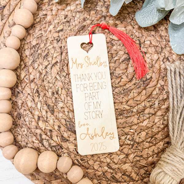 Teacher Appreciation Bookmark Wholesale