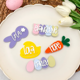 Easter Acrylic Hair Clips Wholesale