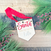 Santa Please Stop for ____ Sign Wholesale