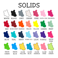 Neon Glitter Name Clips Wholesale