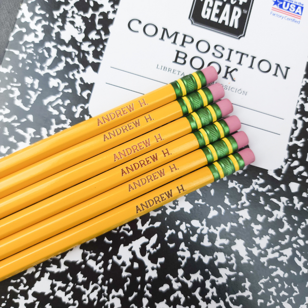 Personalized Engraved Pencils Wholesale