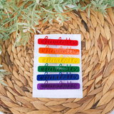 Personalized Acrylic Hair Clip Multi-Pack