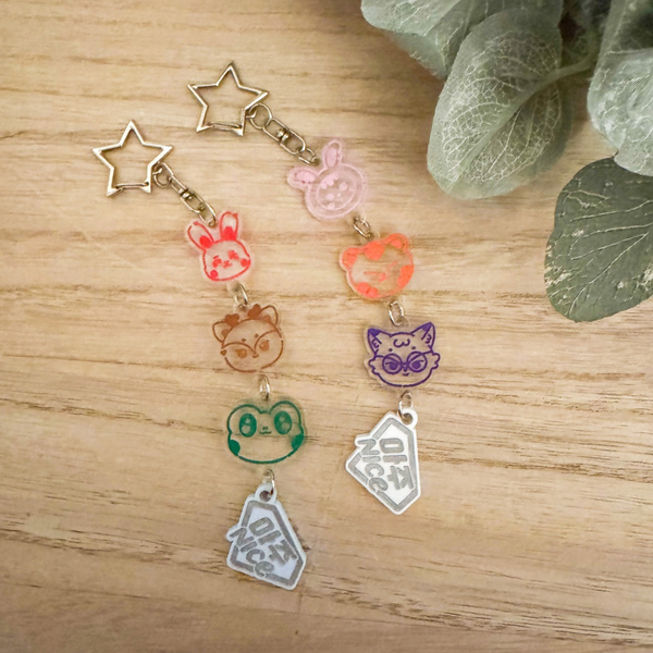 Miniteen Bias Line Acrylic Phone Charm