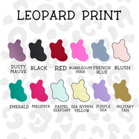 Leopard Print Claw Clips Wholesale