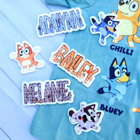 Bluey Character Hair Clips Wholesale