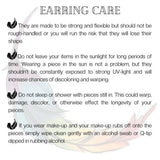 Raven Dangle Earrings