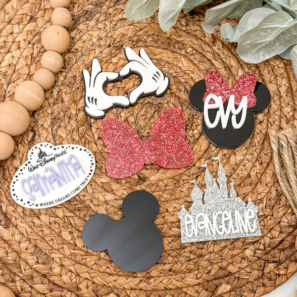 Mouse House Hair Clips Wholesale
