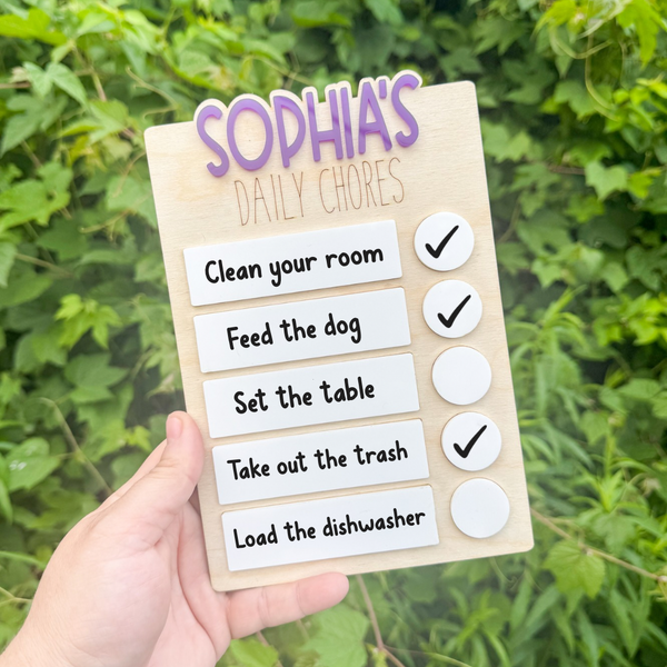 Chore Chart Wholesale